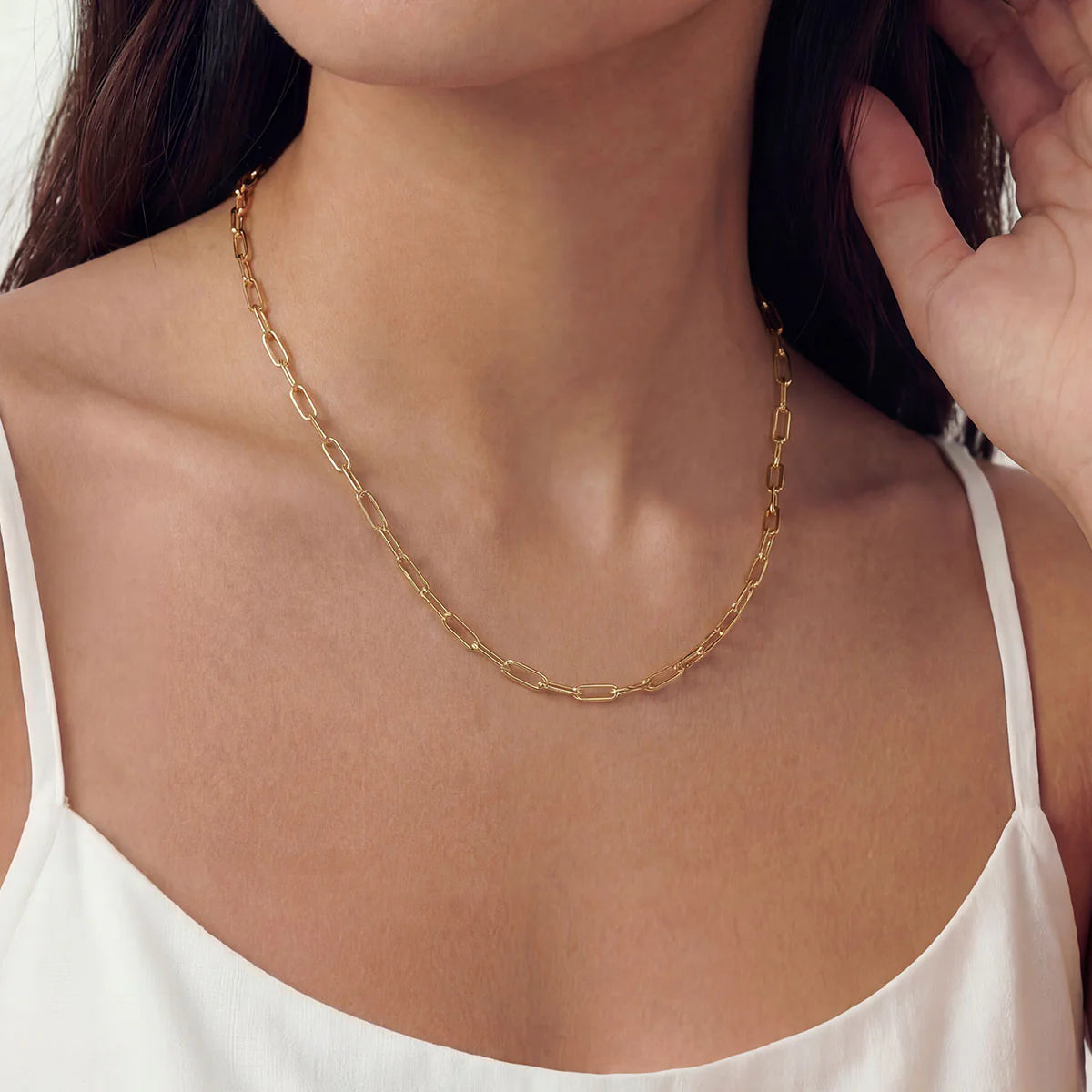 Paperclip Chain Necklace