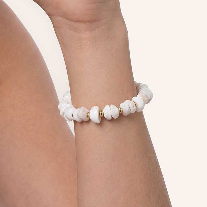 Puka Kula Bracelet, Gold