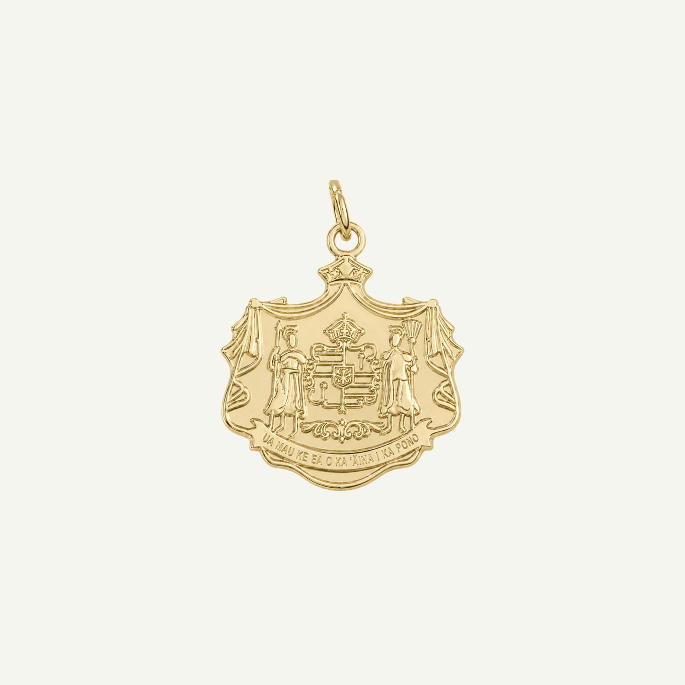 Hawaiian Coat of Arms Charm