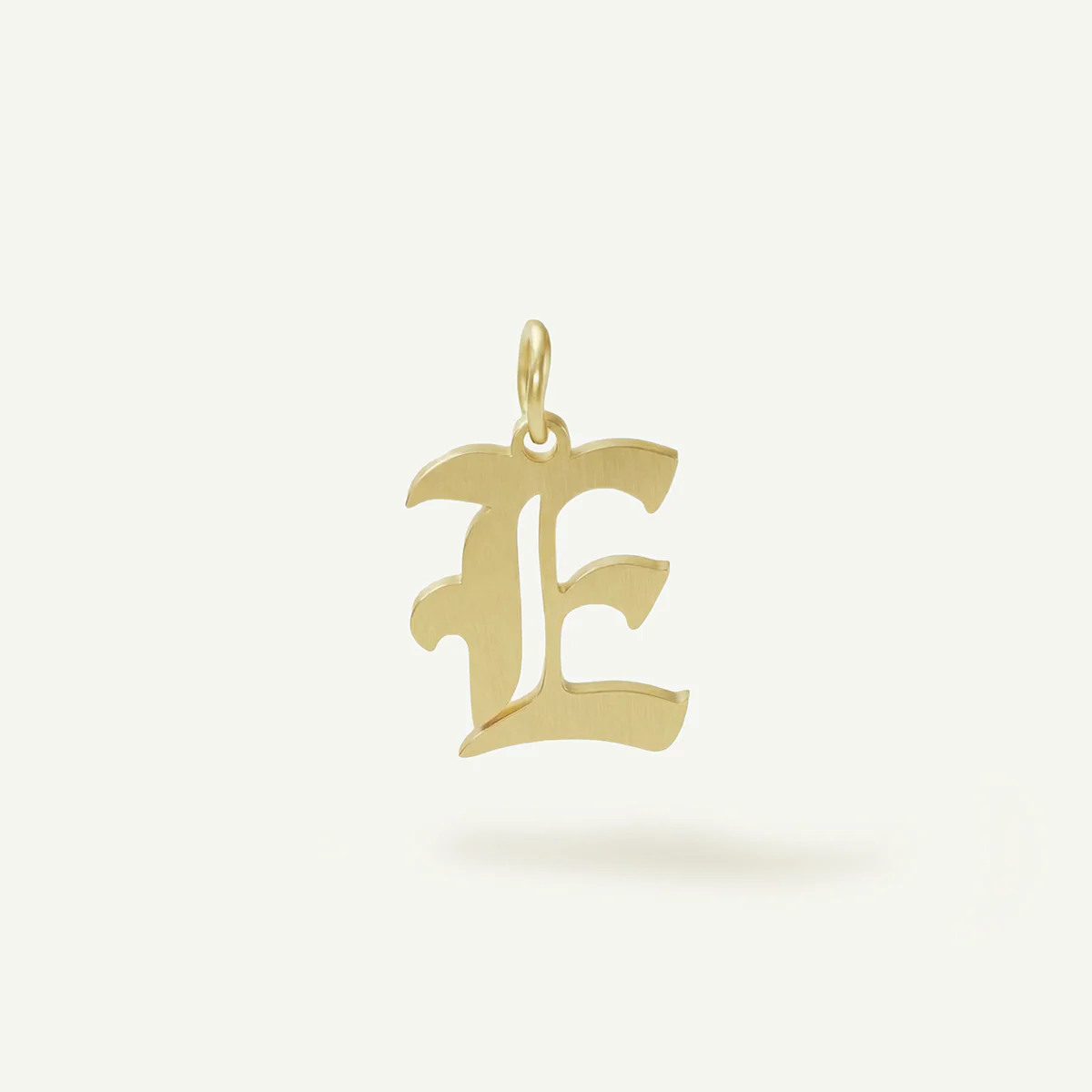 Old English Monogram Charm