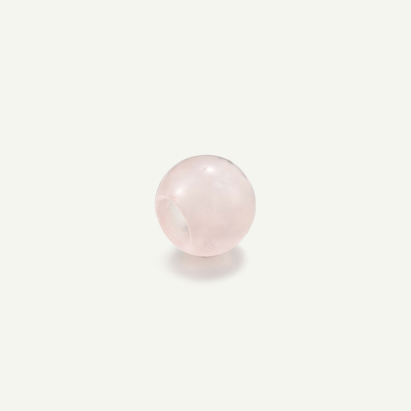 Rose Quartz 8mm Circle Bead