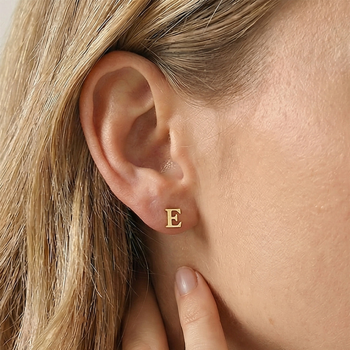 Basic Monogram Studs