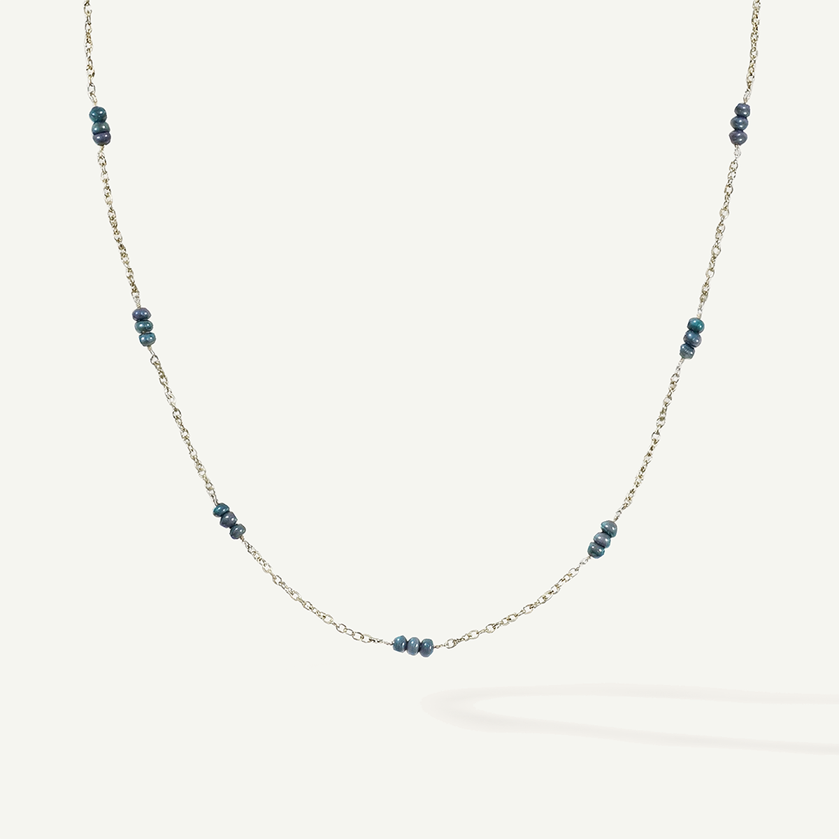 Lilia Dark Pearl Necklace