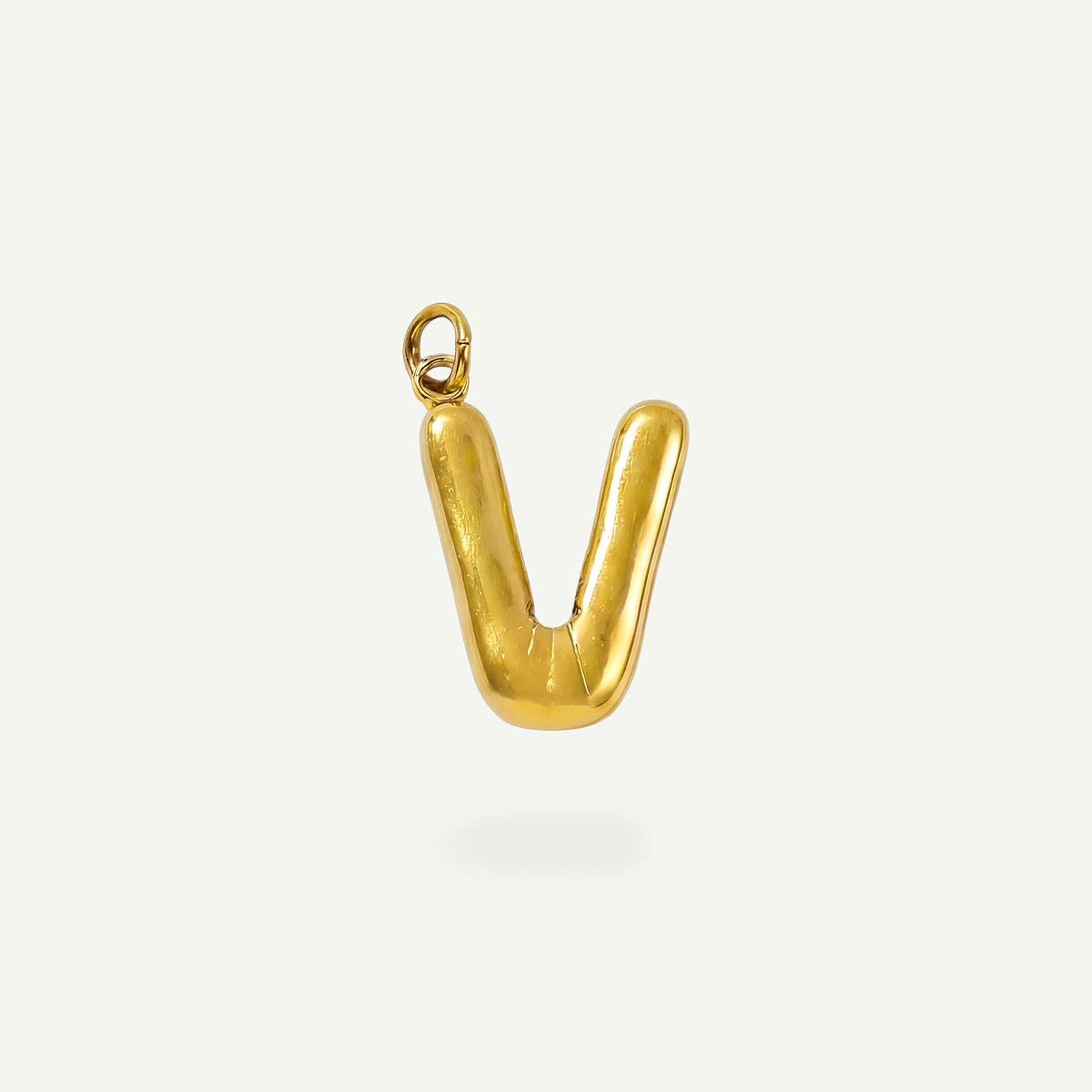 Balloon Monogram Letter Charm