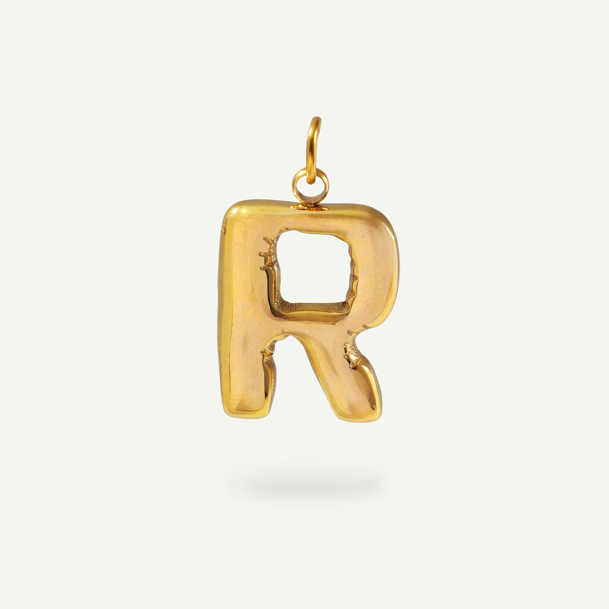 Balloon Monogram Letter Charm