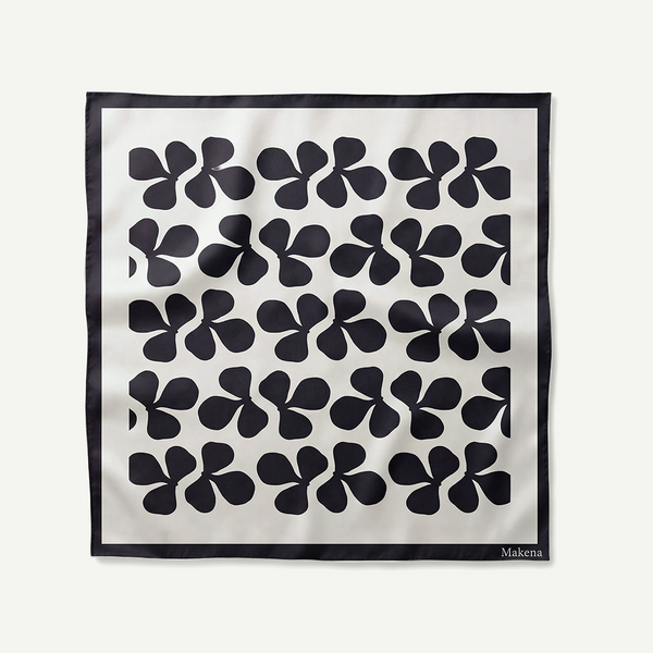 35x35in Naupaka Scarf