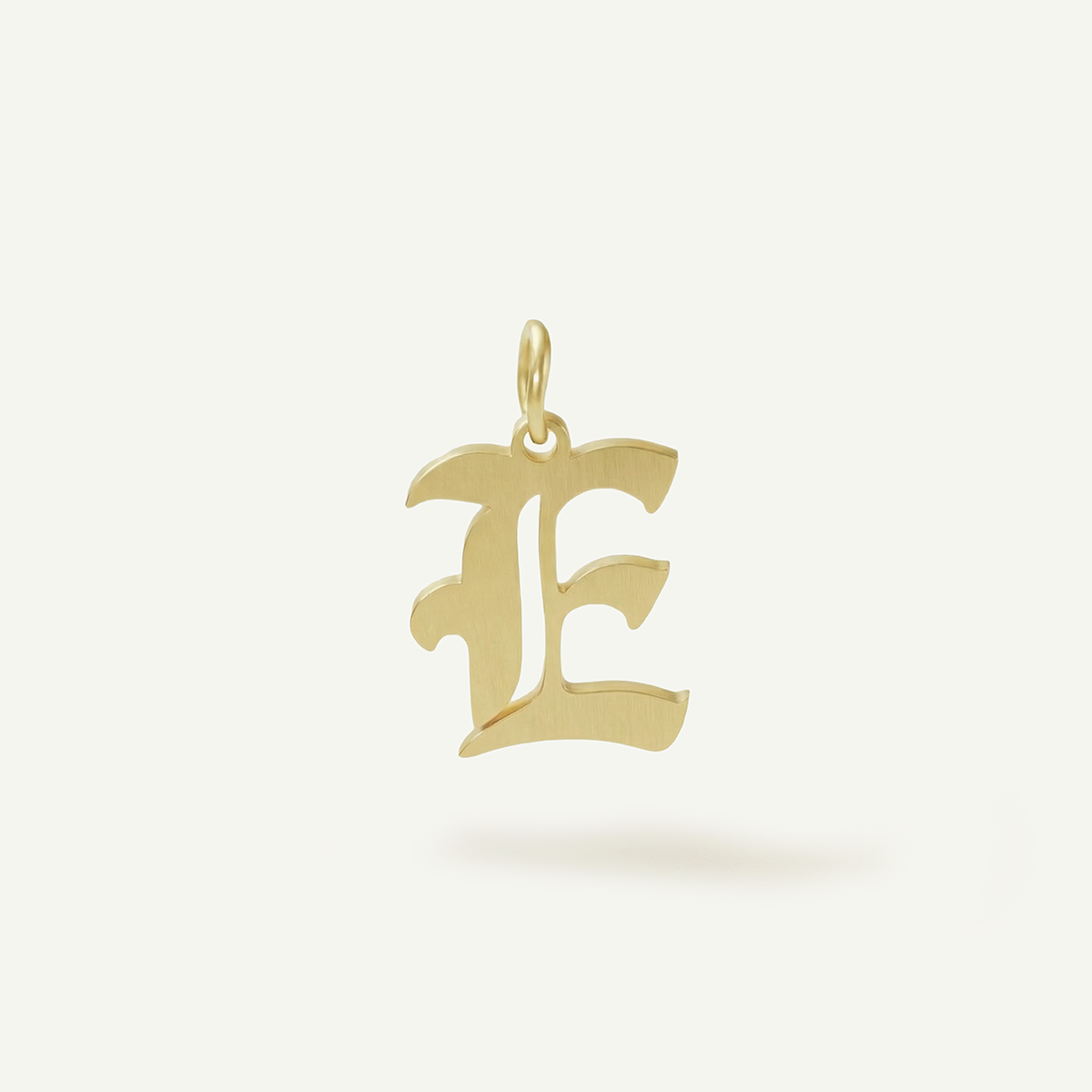 Old English Monogram Charm