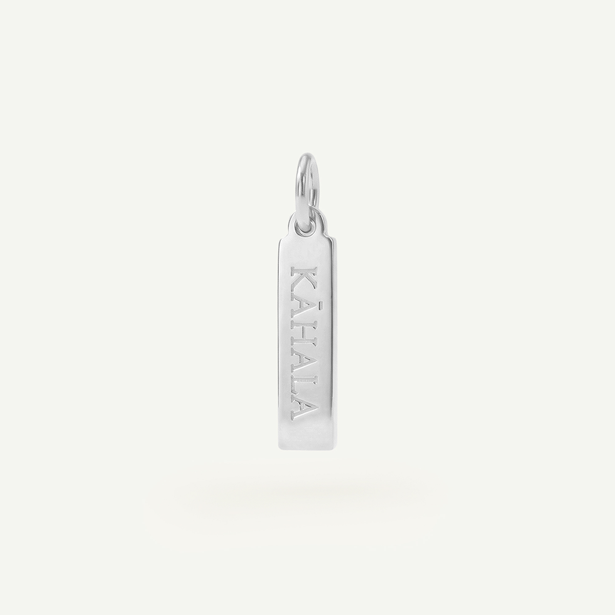 Kahala Rectangle Charm Silver
