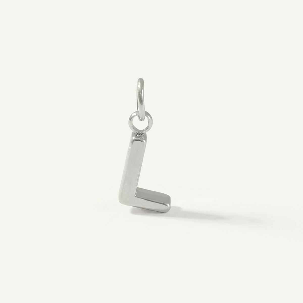 Floating Monogram Letter Charm