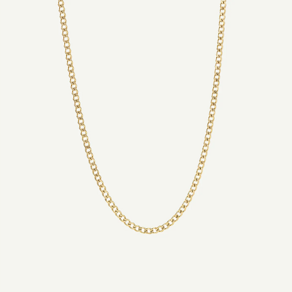 Micro Cuban Chain Necklace