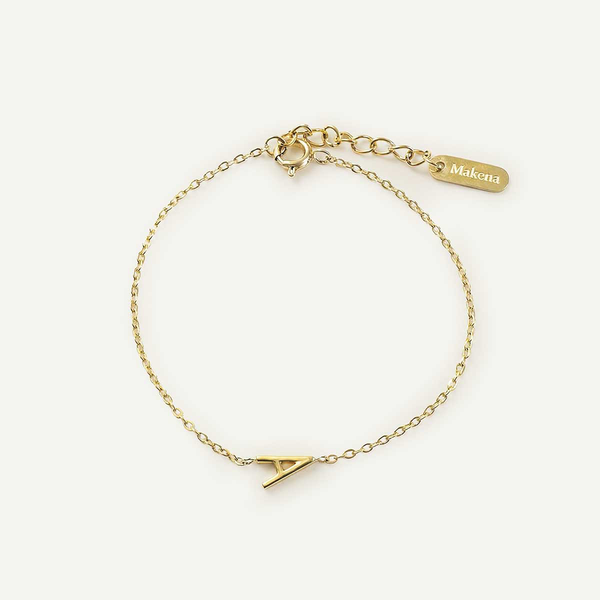 Monogramed Side Bracelet