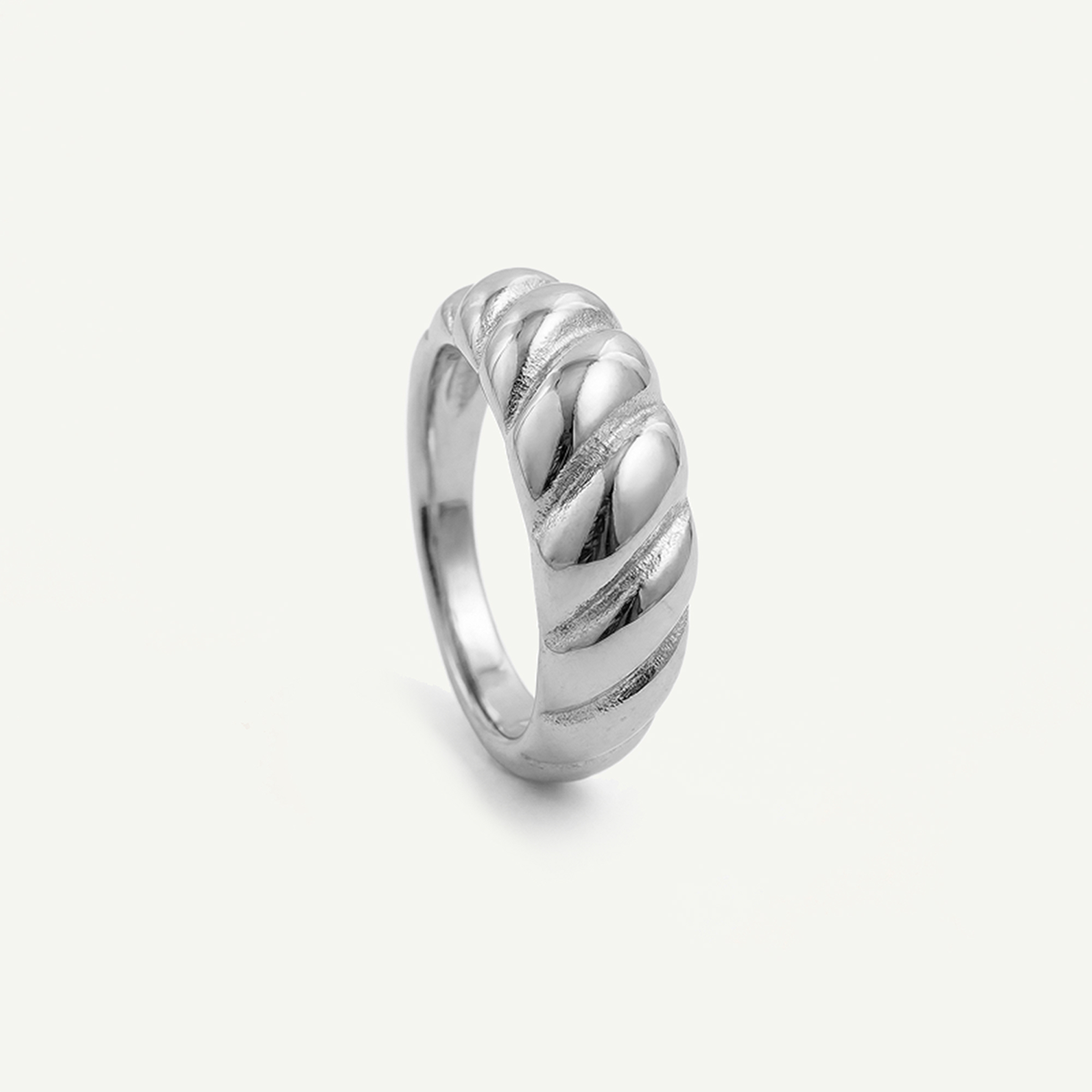 Thick Bubble Twisted Ring