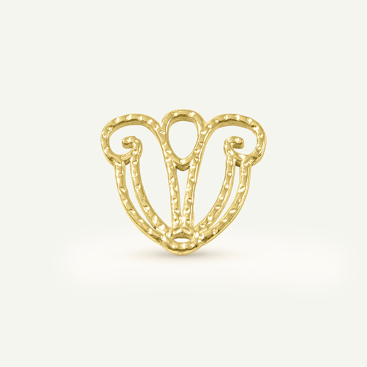 Hammered Bangle Charm