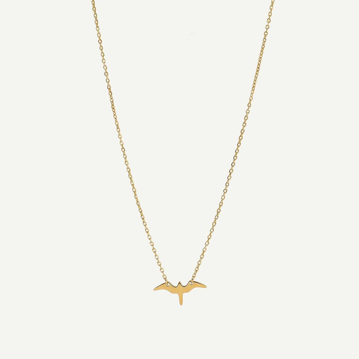 ‘Iwa Bird Necklace, Gold