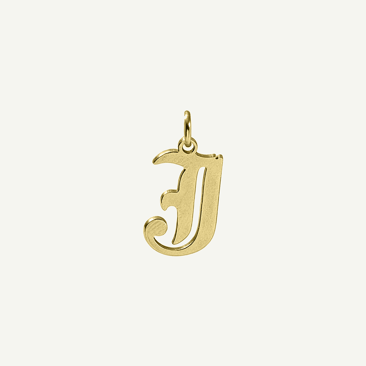 Old English Monogram Charm