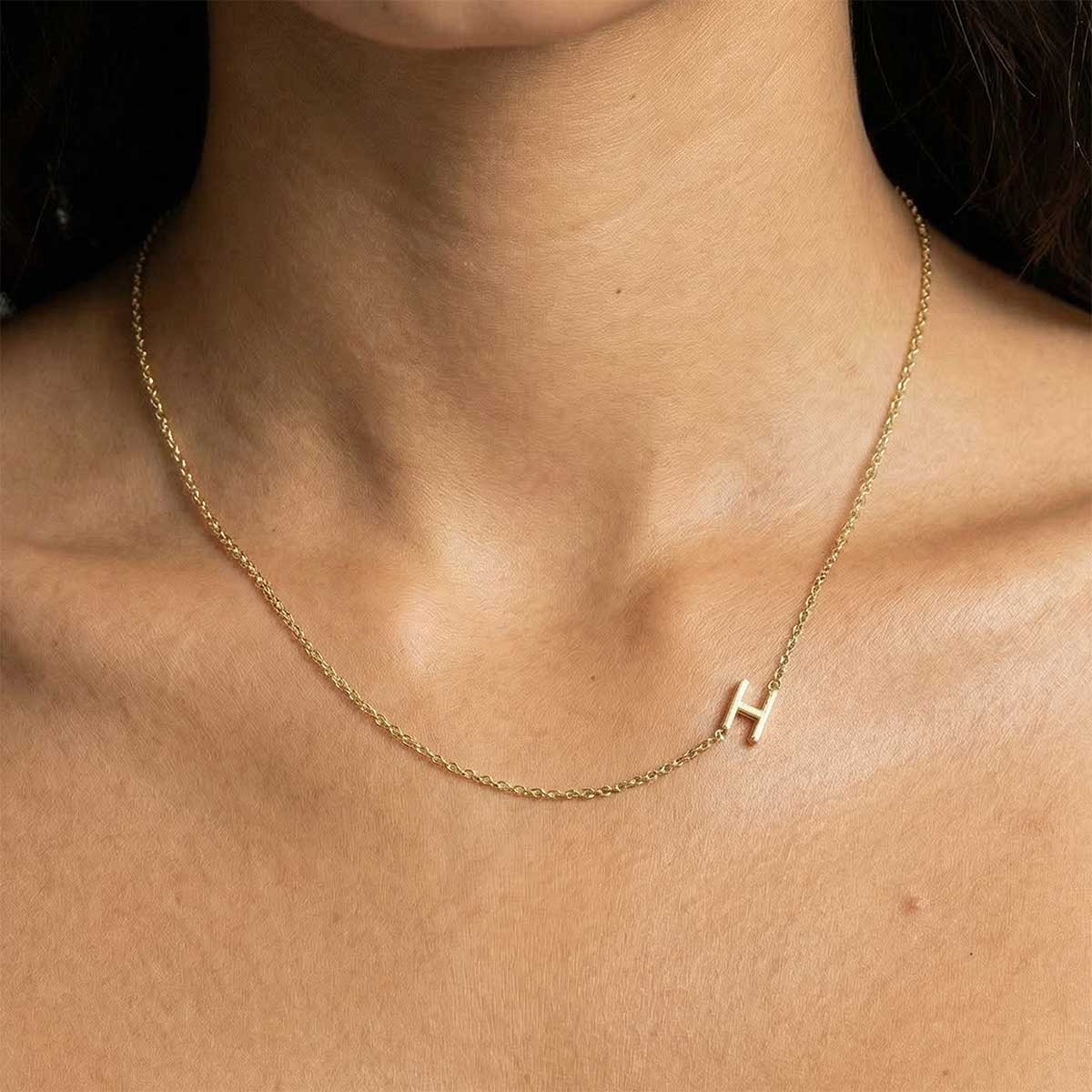 Alia Monogram Necklace