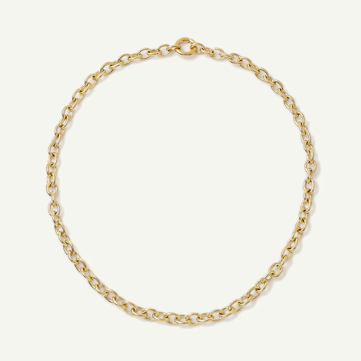 Large Ashely Necklace, Gold