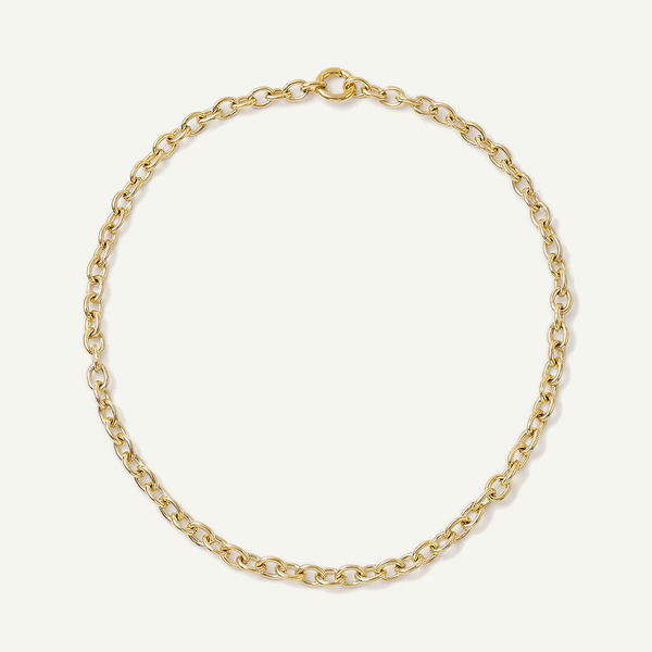 Large Ashely Necklace, Gold