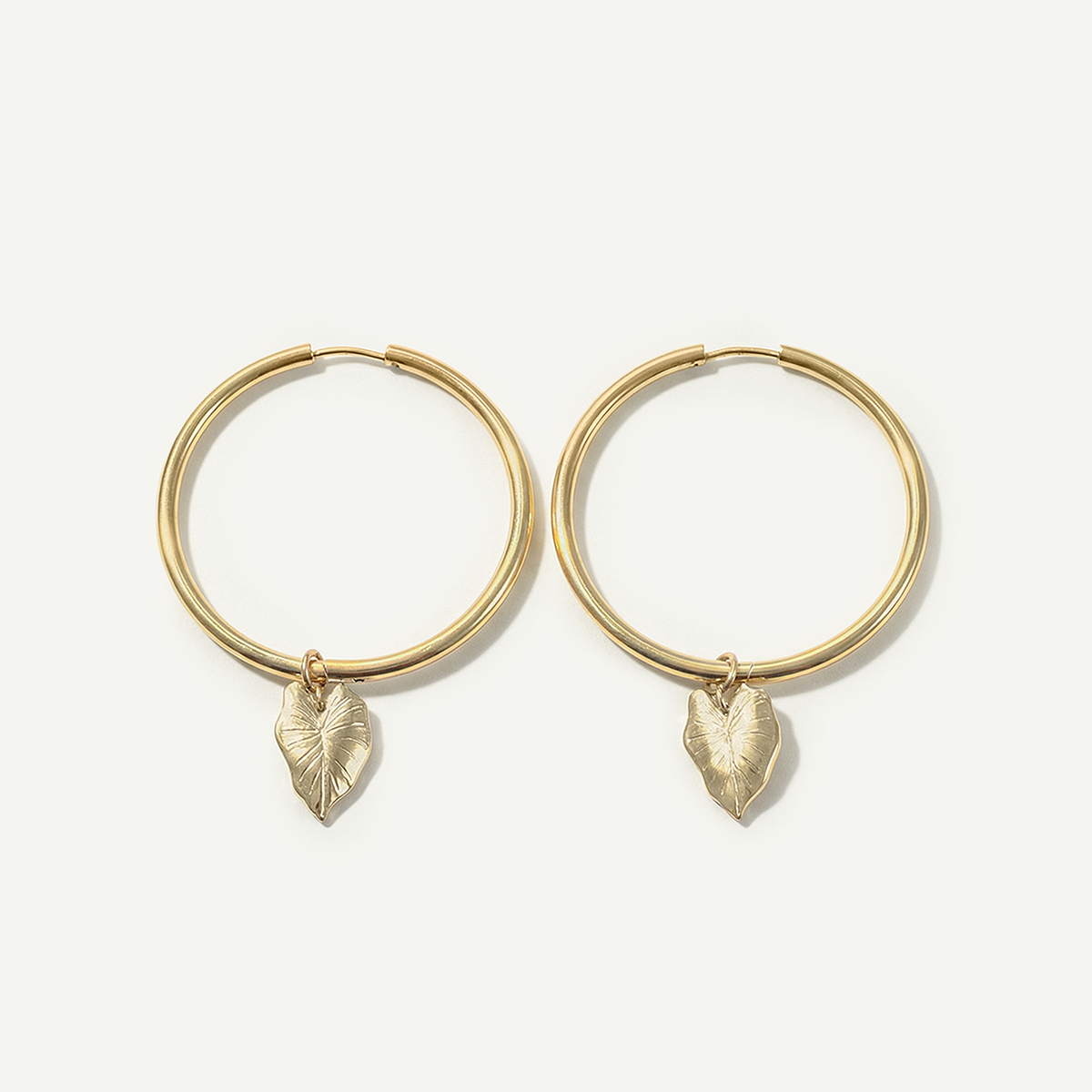 Kalo Large Hoops, Gold