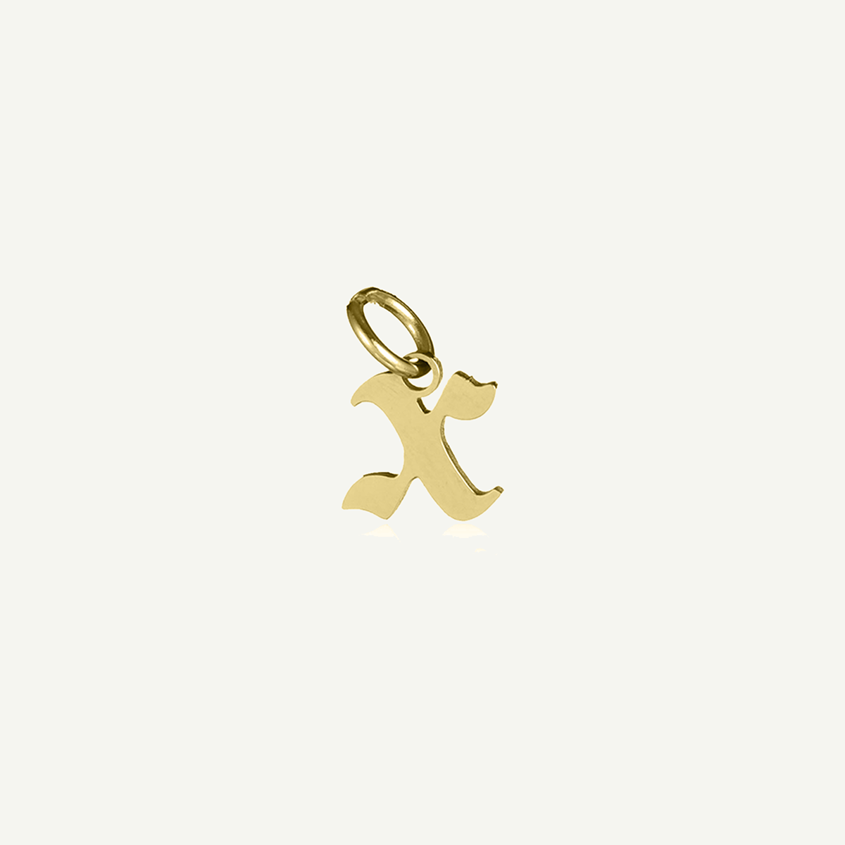 Old English Lowercase Monogram Charm