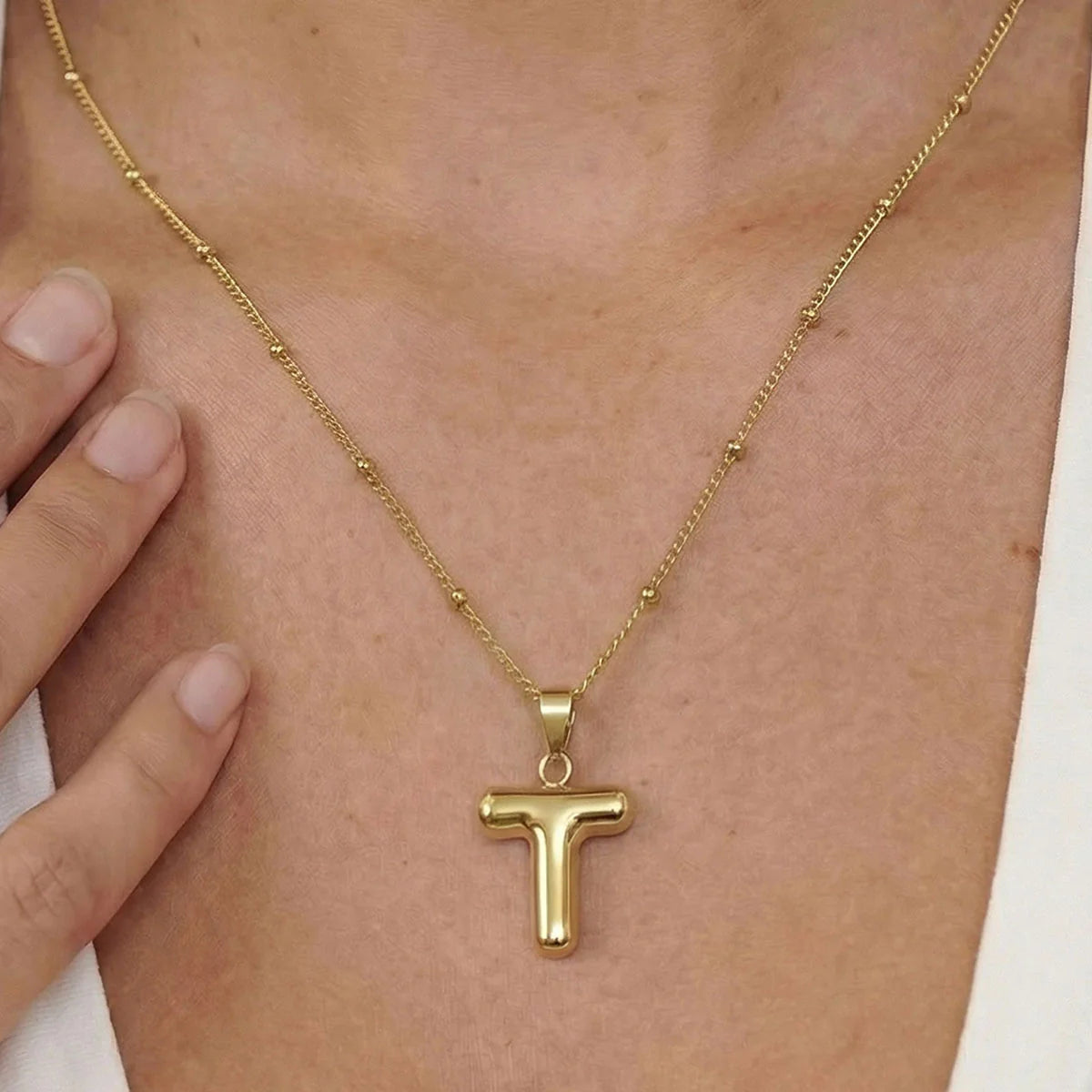 The Lauren Monogram Necklace