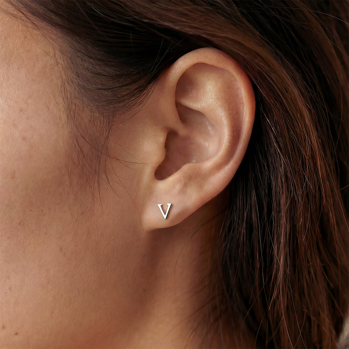 Basic Monogram Studs