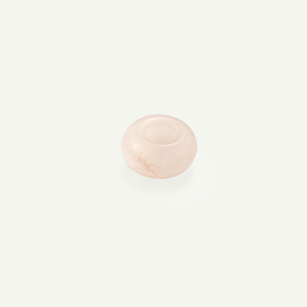 Rose Quartz 14mm Doughnut Bead