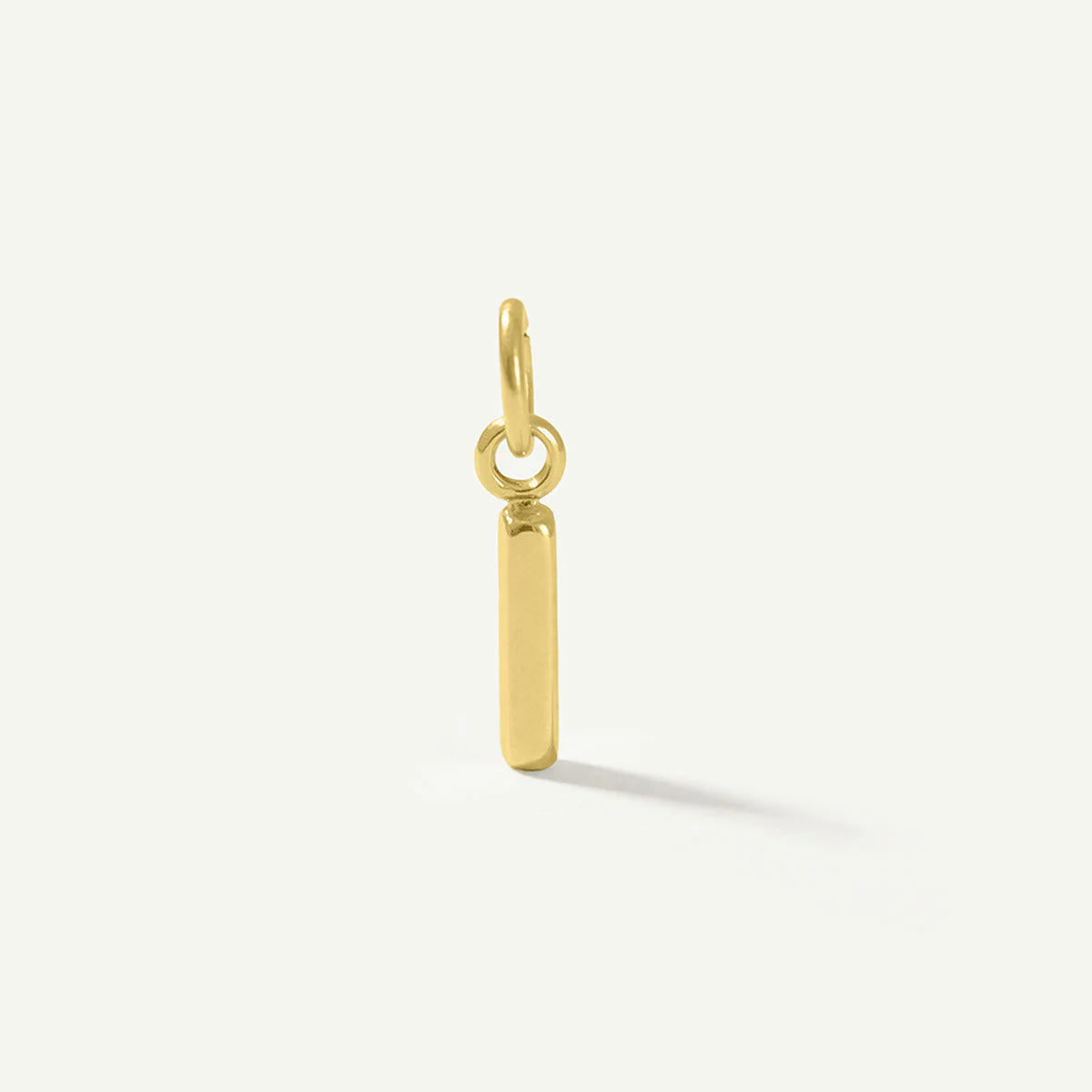 Floating Monogram Letter Charm