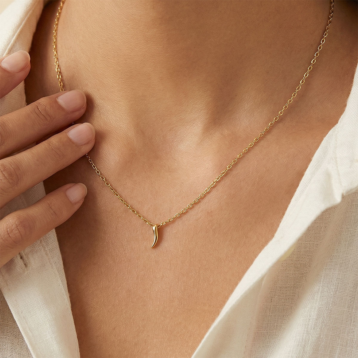Nani Monogram Necklace