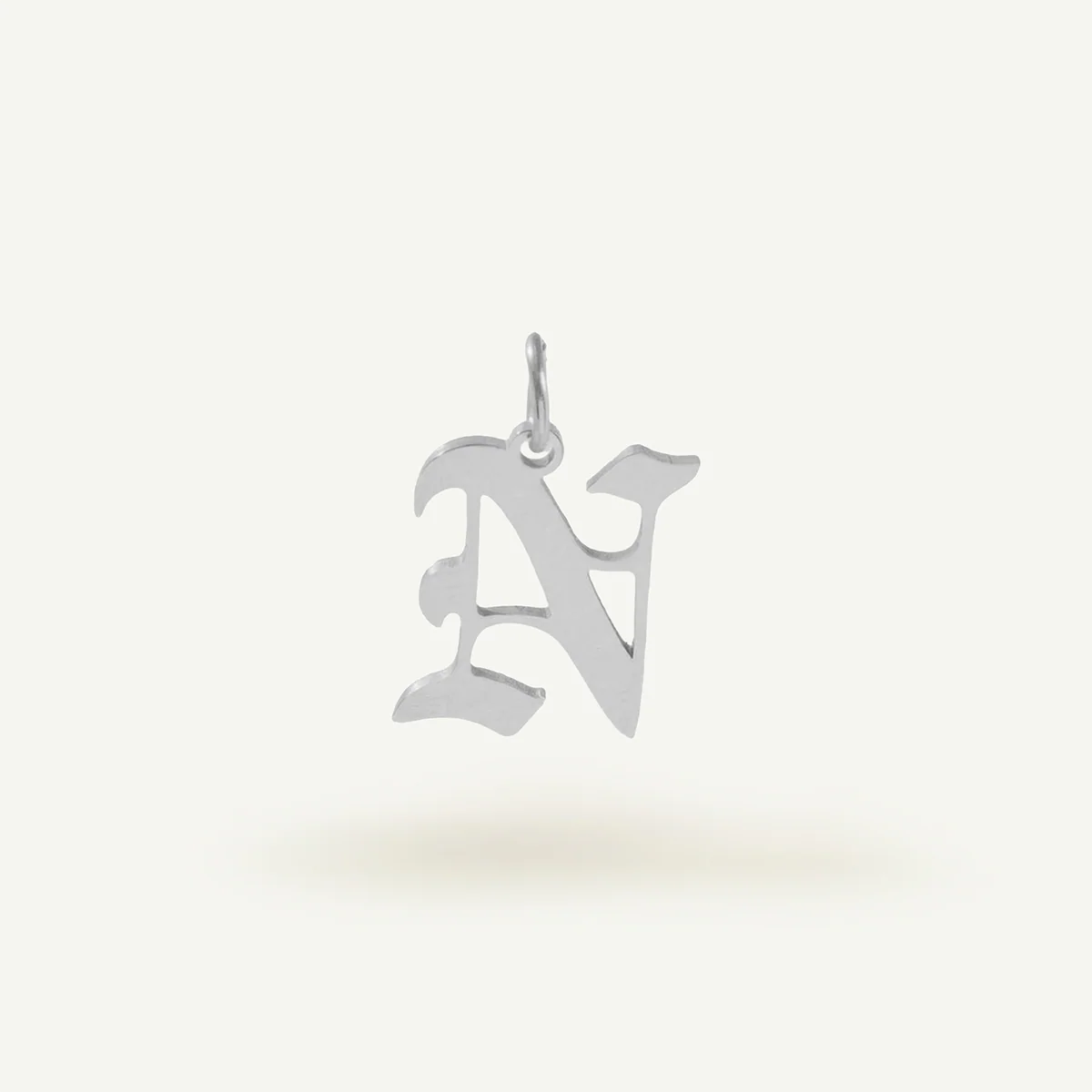 Old English Monogram Charm