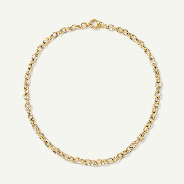 Large Ashely Necklace, Gold