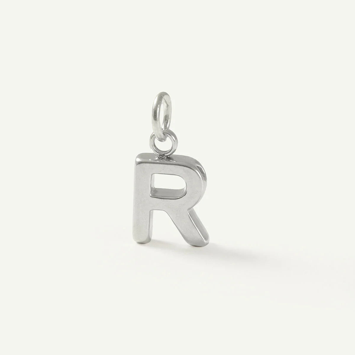 Floating Monogram Letter Charm