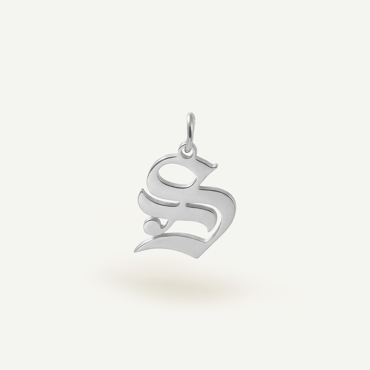 Old English Monogram Charm