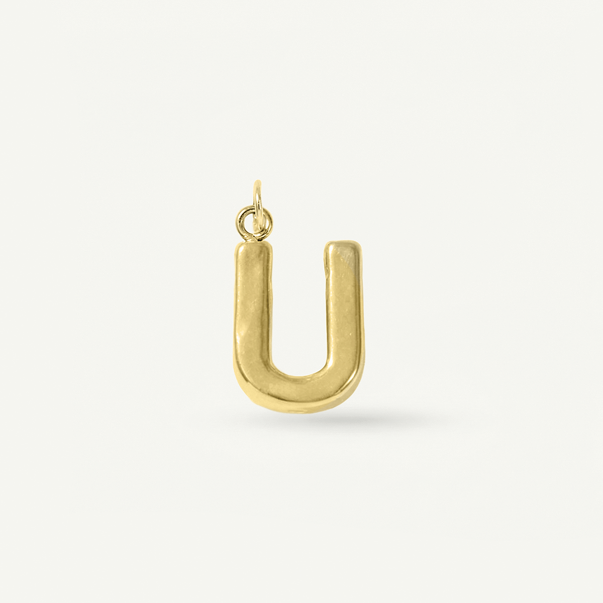 Floating Monogram Letter Charm