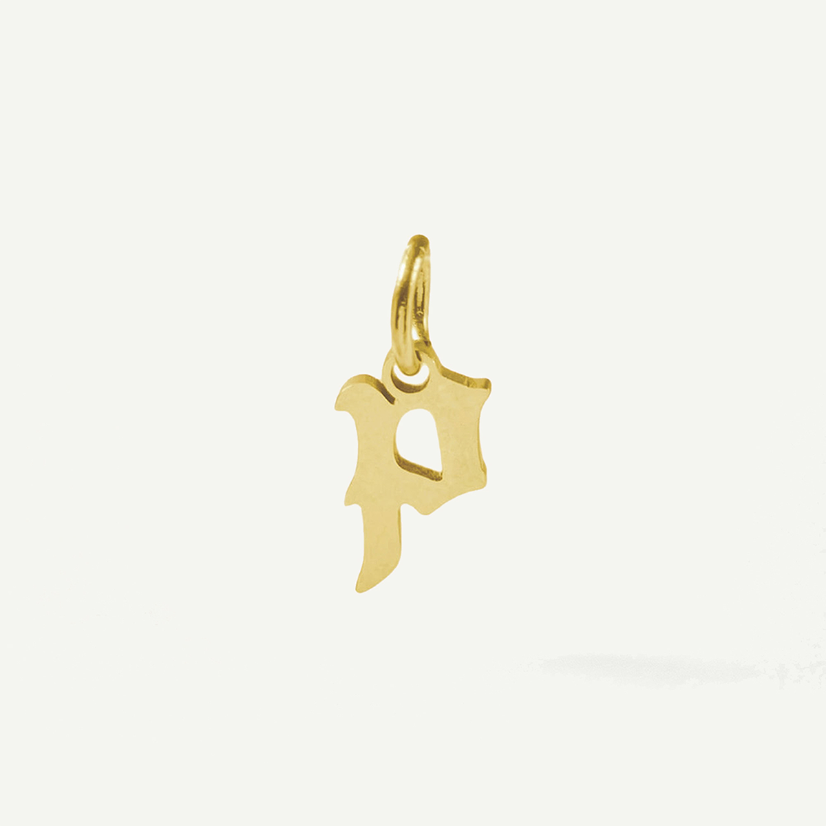 Old English Lowercase Monogram Charm