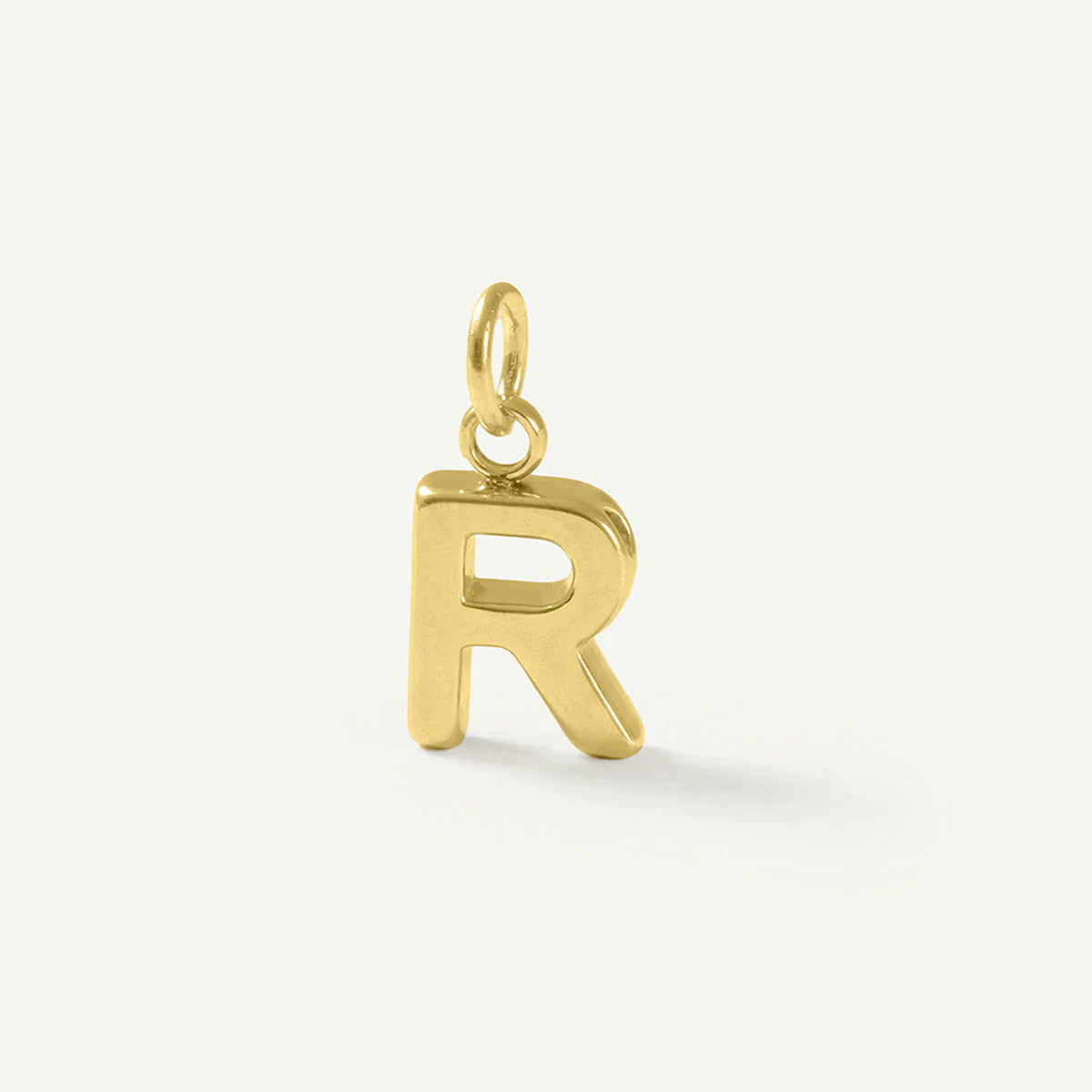 Floating Monogram Letter Charm