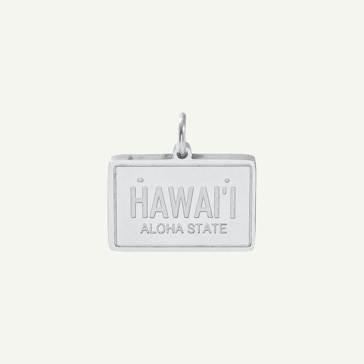 Hawaii License Plate Charm