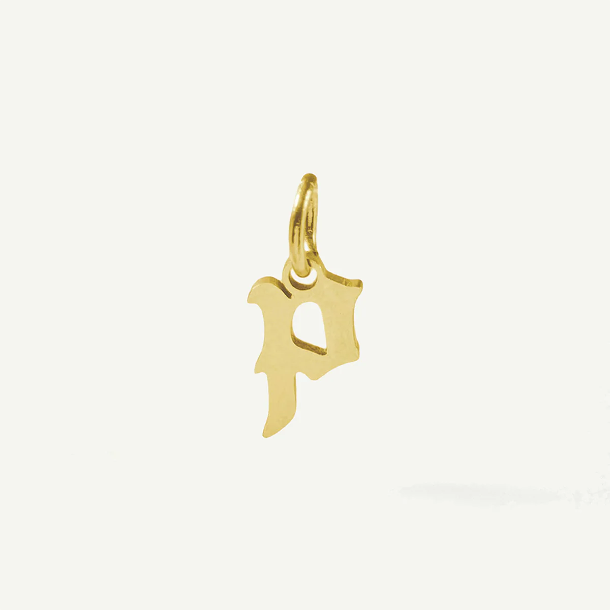 Old English Lowercase Monogram Charm