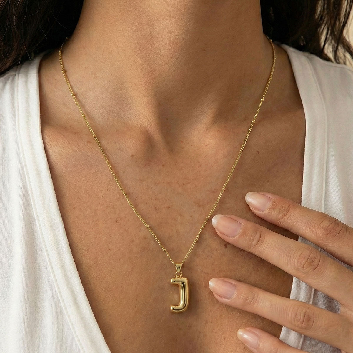 The Lauren Monogram Necklace