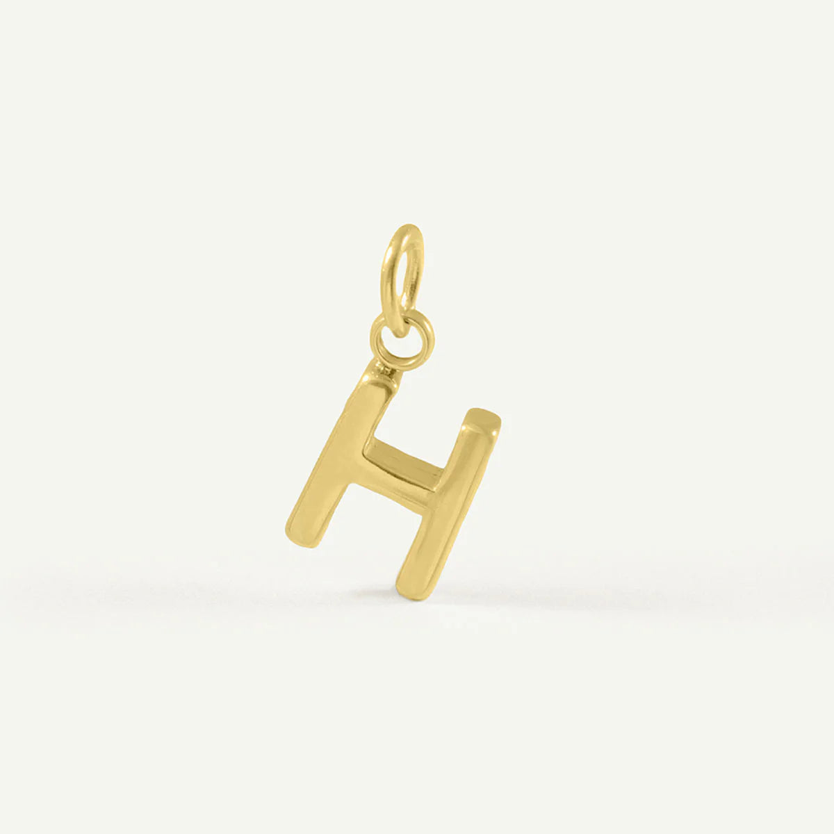 Floating Monogram Letter Charm