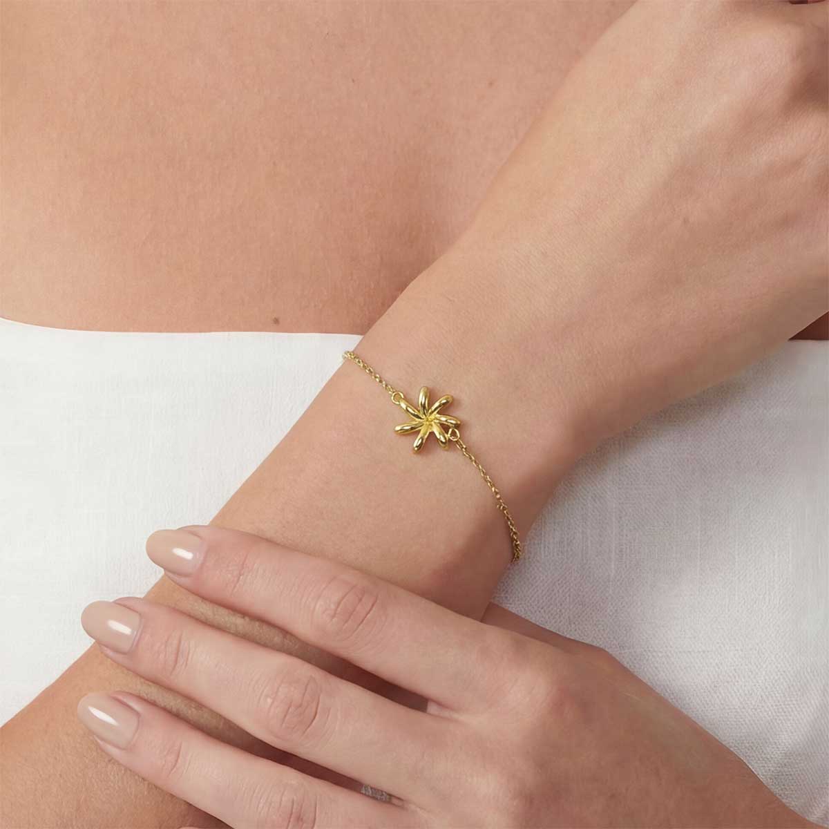 Tiare Bracelet, Gold