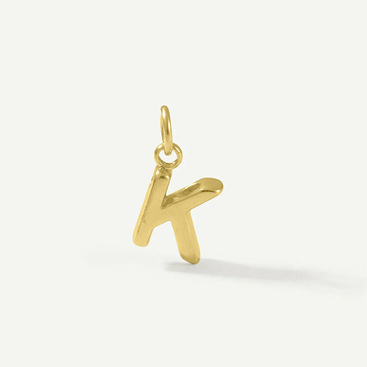 Floating Monogram Letter Charm