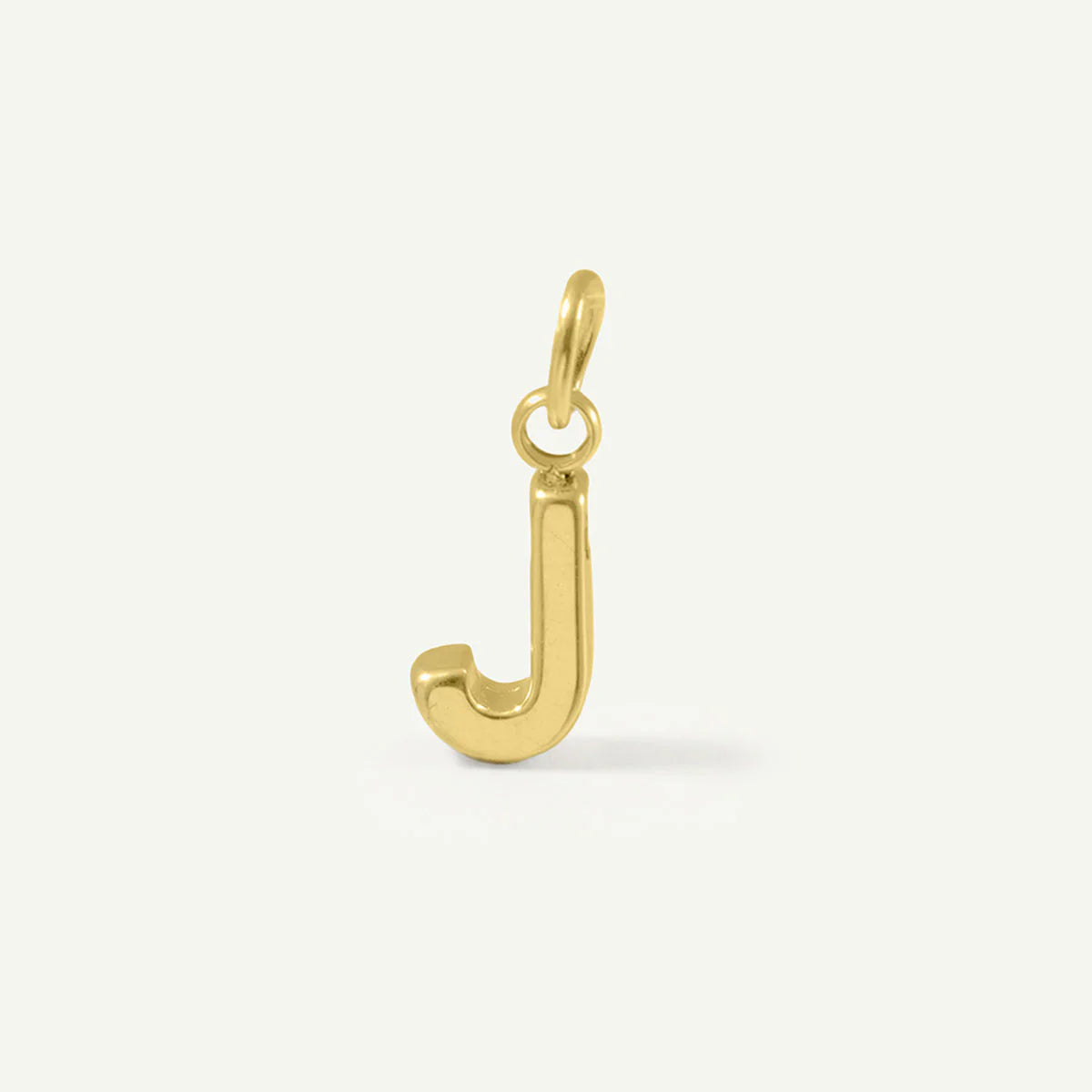 Floating Monogram Letter Charm