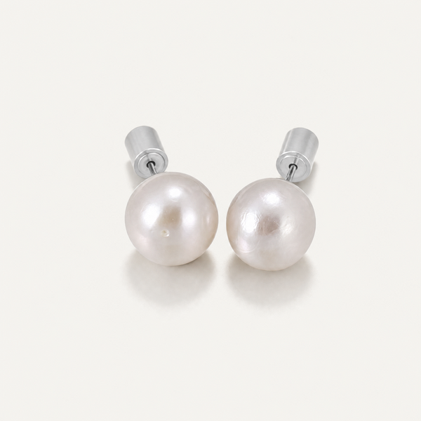 Pearl White Mini Studs