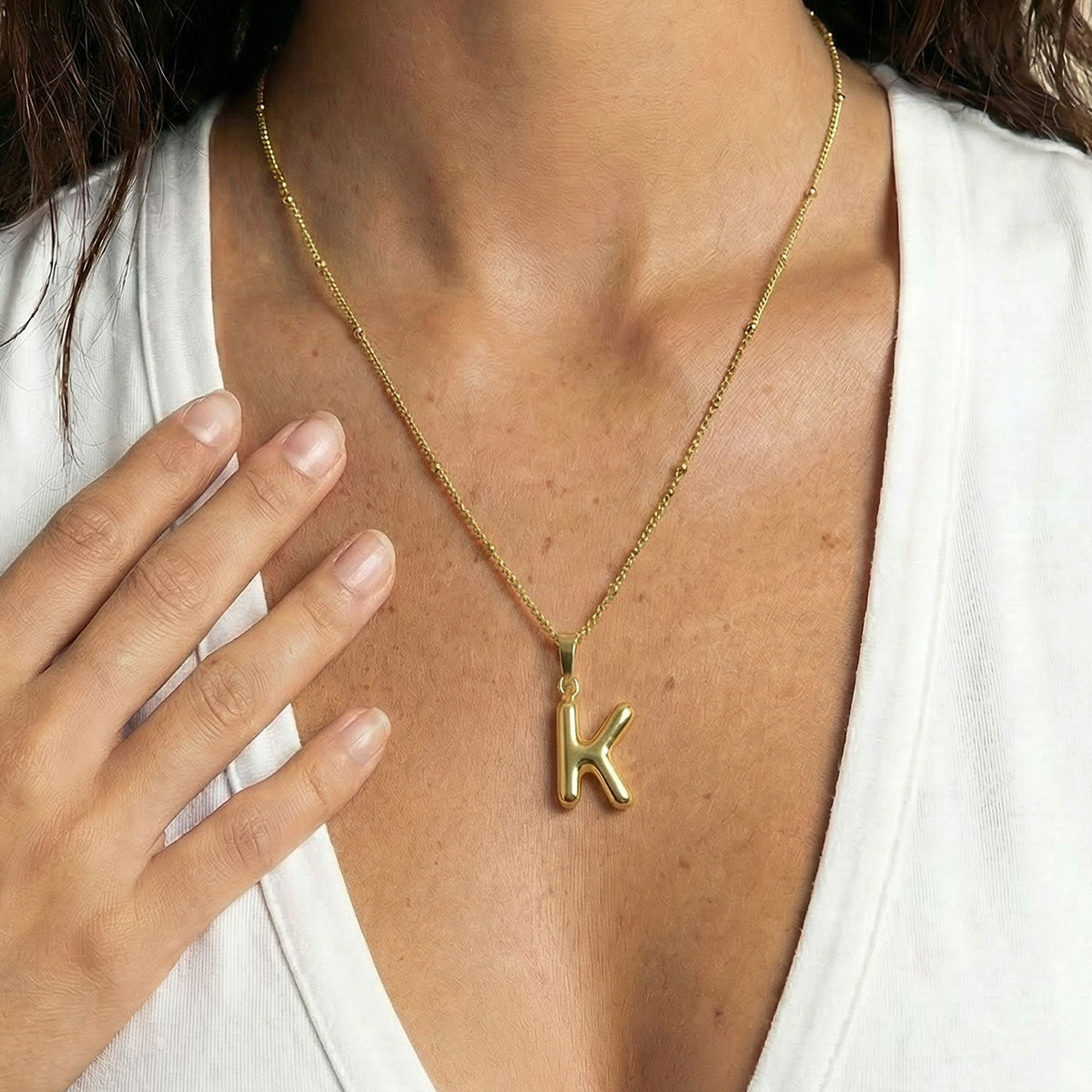 The Lauren Monogram Necklace