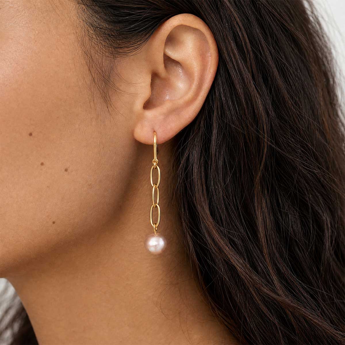 Nara Sunset Pearl Earrings