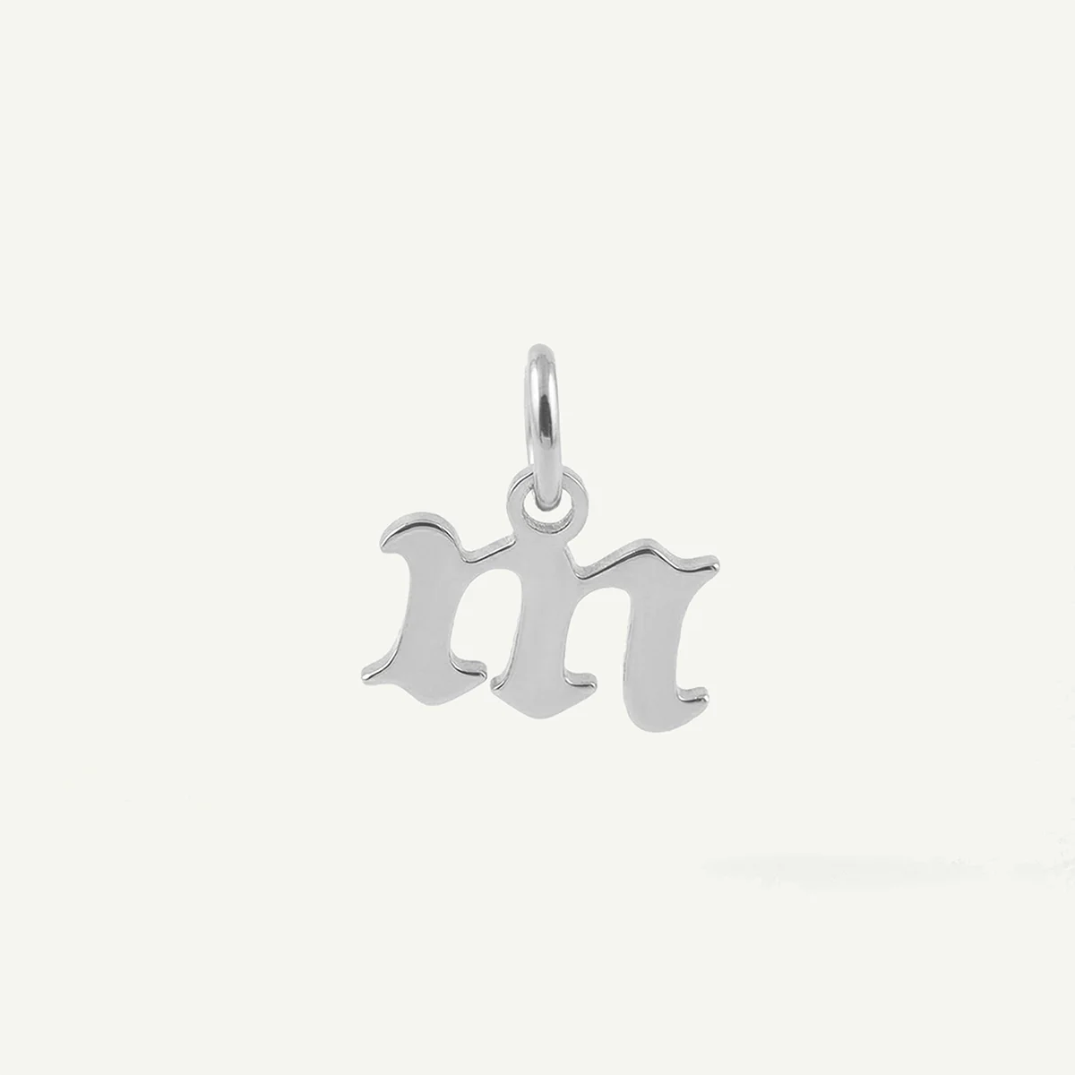 Old English Lowercase Monogram Charm