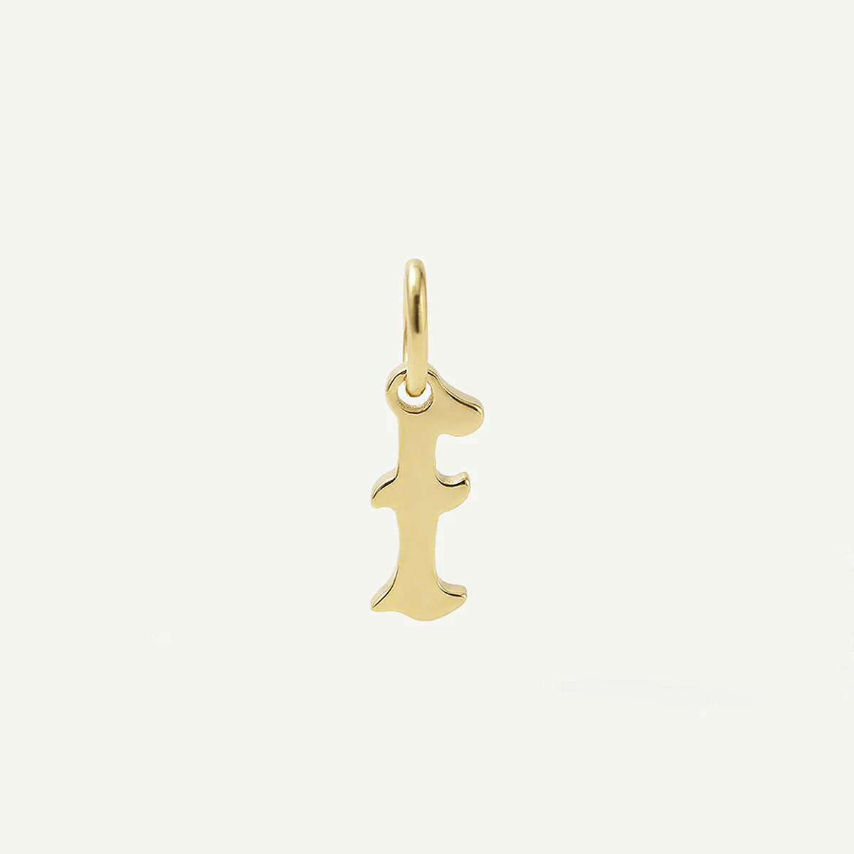 Old English Lowercase Monogram Charm