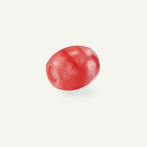 Strawberry Quartz 18mm Oval Bead