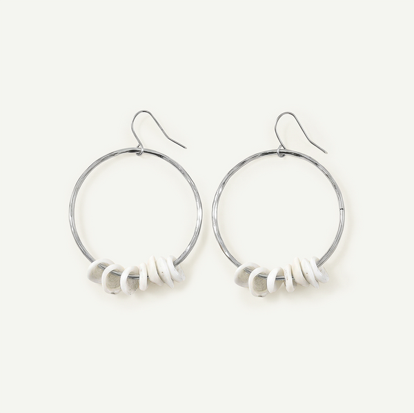 Puka Shell Hoops